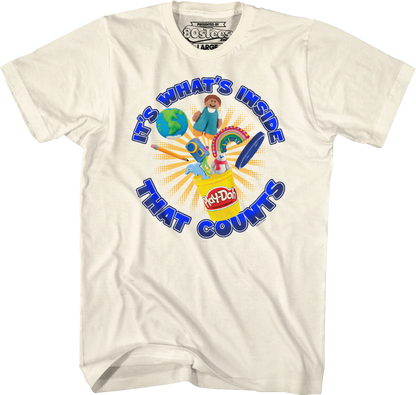 It's What's Inside That Counts Play-Doh T-Shirt
