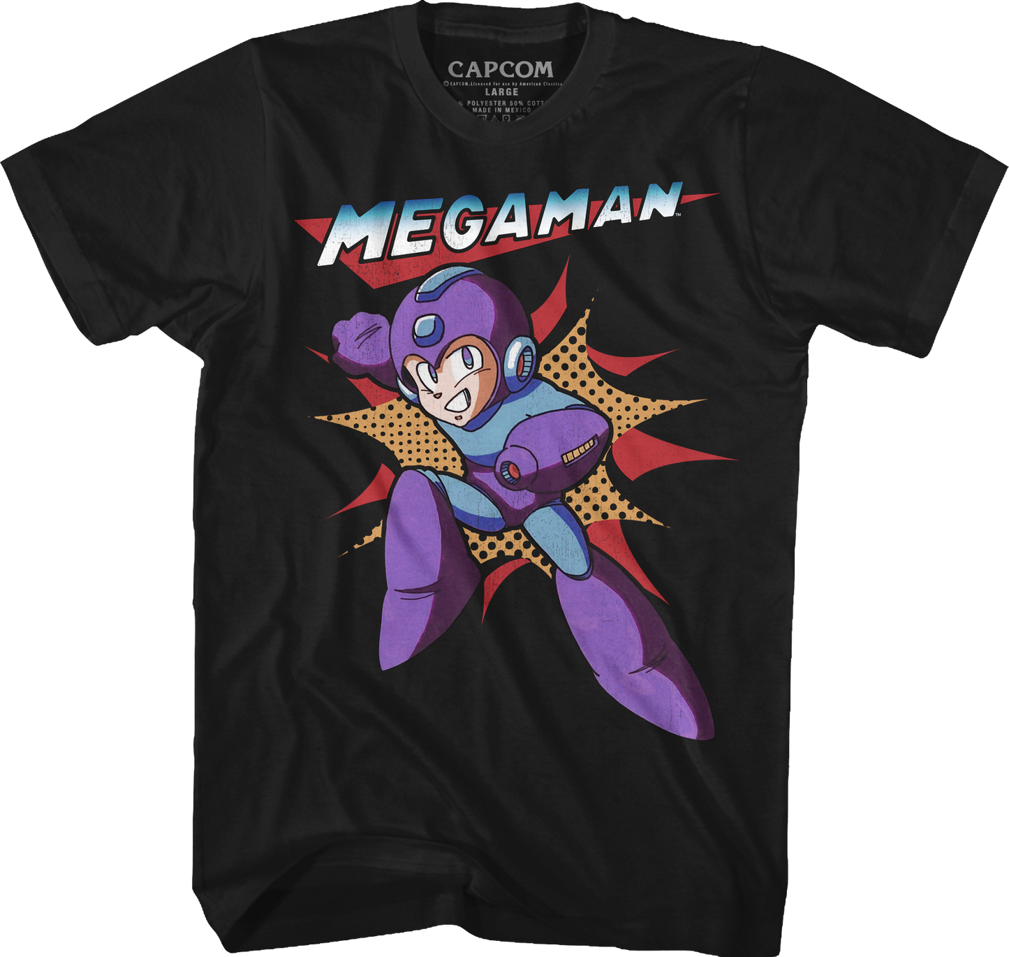 Action Pose Mega Man T-Shirt