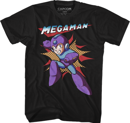 Action Pose Mega Man T-Shirt