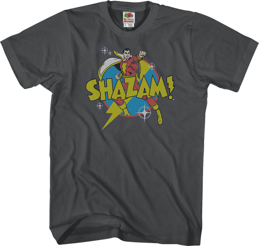 Action Pose Shazam DC Comics T-Shirt