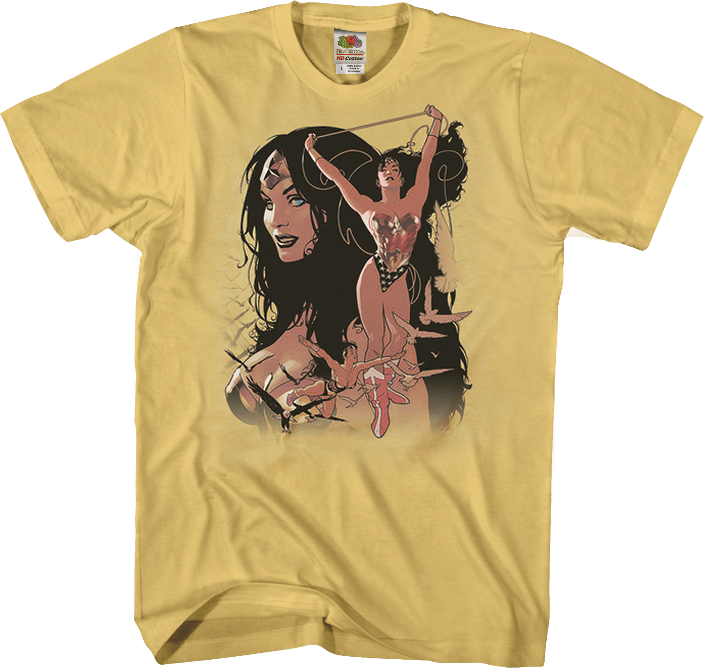 Adam Hughes Triumphant Wonder Woman T-Shirt