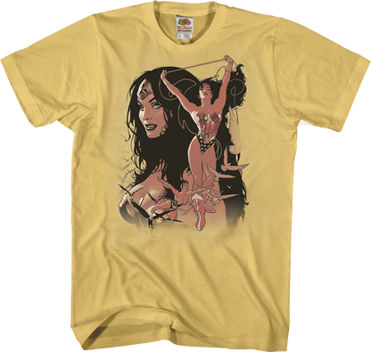 Adam Hughes Triumphant Wonder Woman T-Shirt