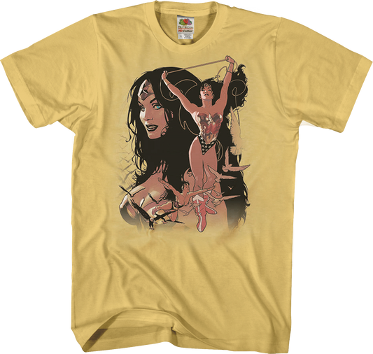 Adam Hughes Triumphant Wonder Woman T-Shirt