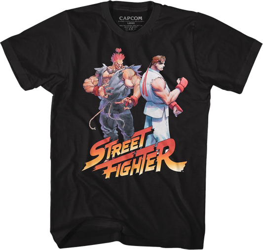 Akuma vs Ryu Street Fighter T-Shirt