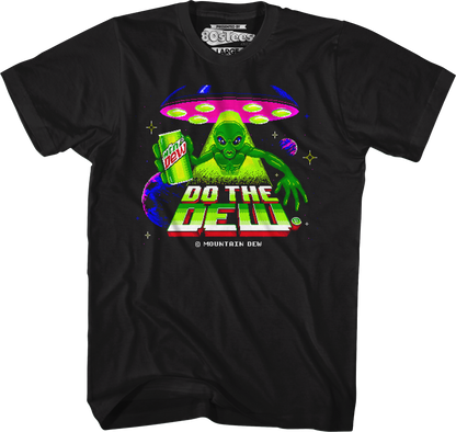Alien Do The Dew Video Game Mountain Dew T-Shirt