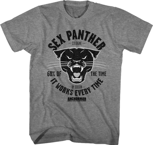 Anchorman Sex Panther Cologne T-Shirt