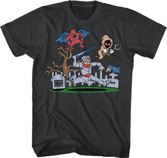 Arthur vs The Undead Ghosts 'N Goblins T-Shirt