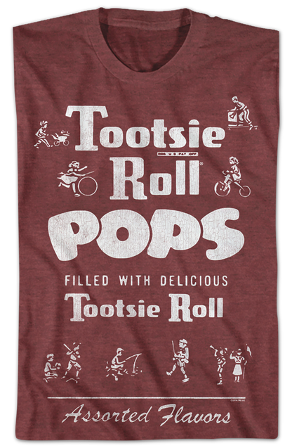 Assorted Flavors Tootsie Pop T-Shirt