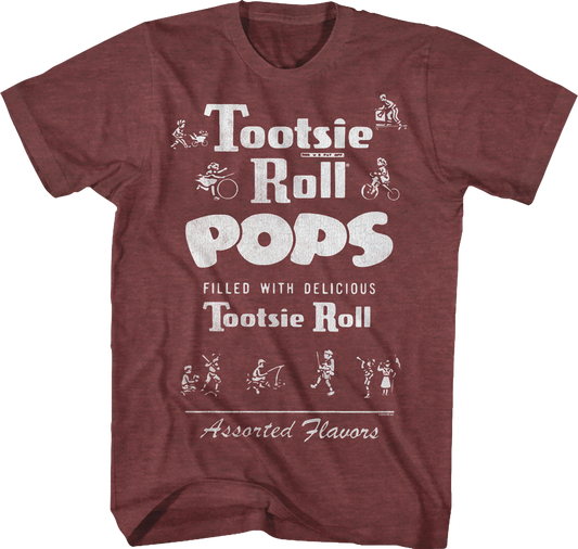 Assorted Flavors Tootsie Pop T-Shirt