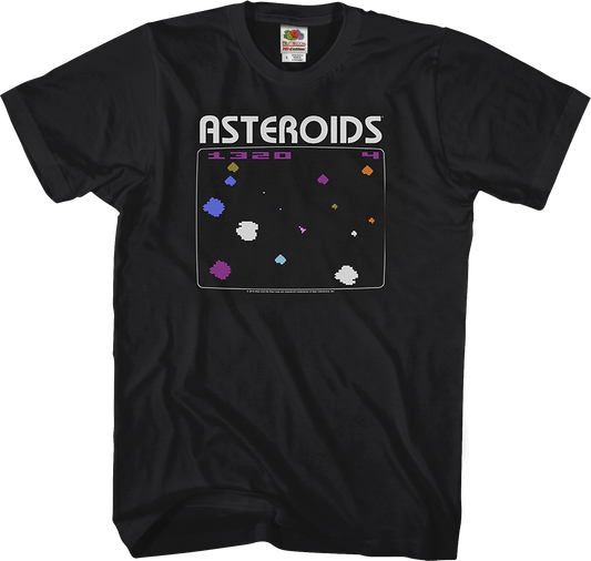 Asteroids Score T-Shirt