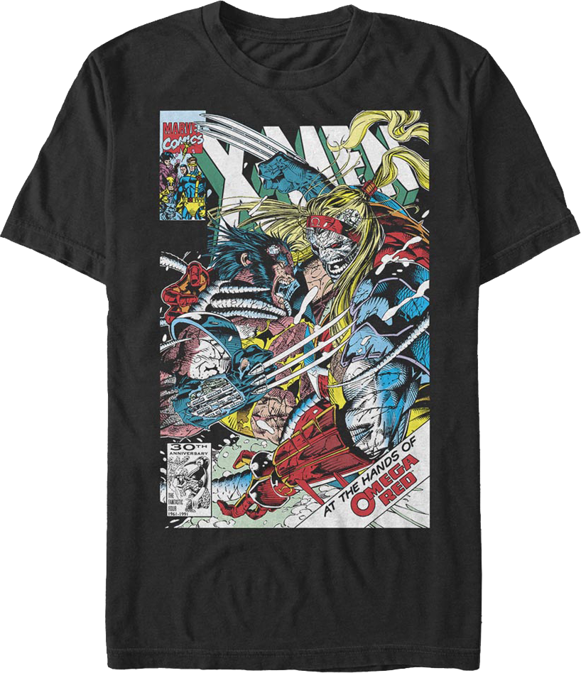 At The Hands Of Omega Red X-Men T-Shirt