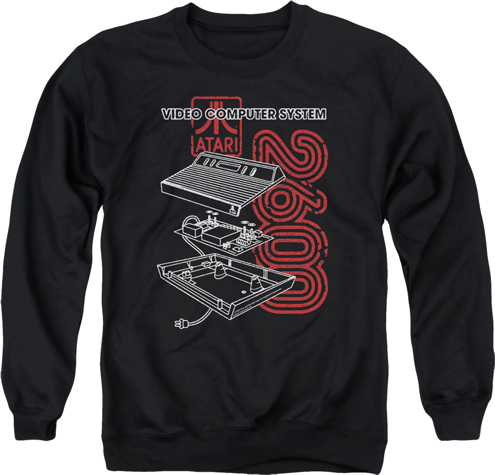 Atari 2600 Video Computer System Sweatshirt