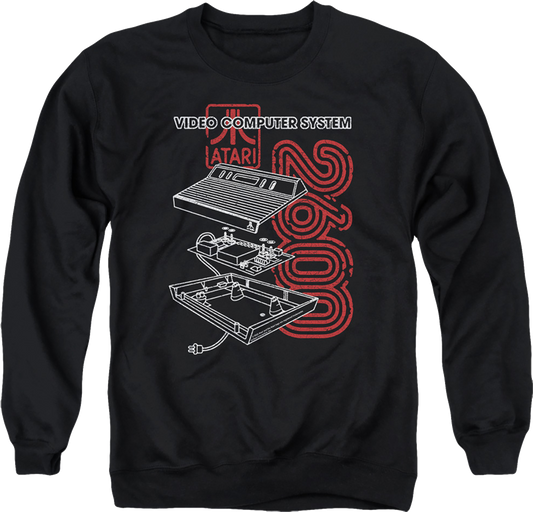 Atari 2600 Video Computer System Sweatshirt