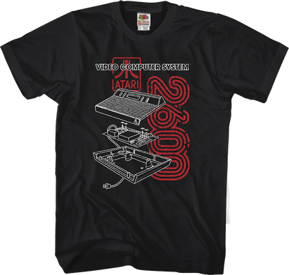 Atari 2600 Video Computer System T-Shirt