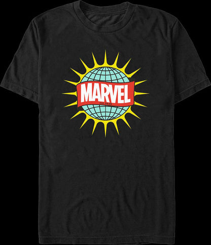 Atlas Globe Marvel Comics T-Shirt