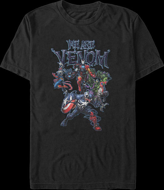 Avengers We Are Venom Marvel Comics T-Shirt