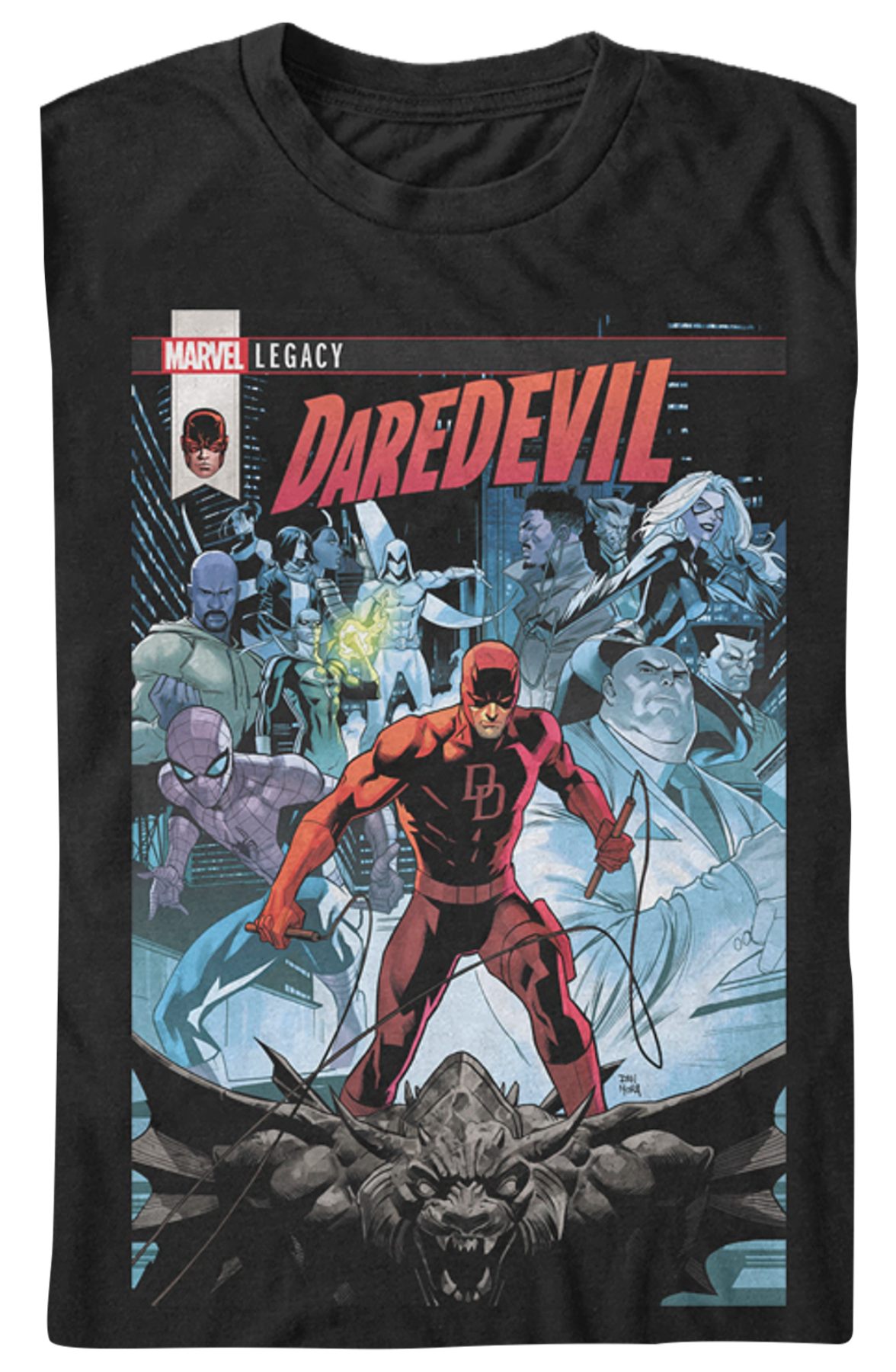 Back In Black Daredevil T-Shirt