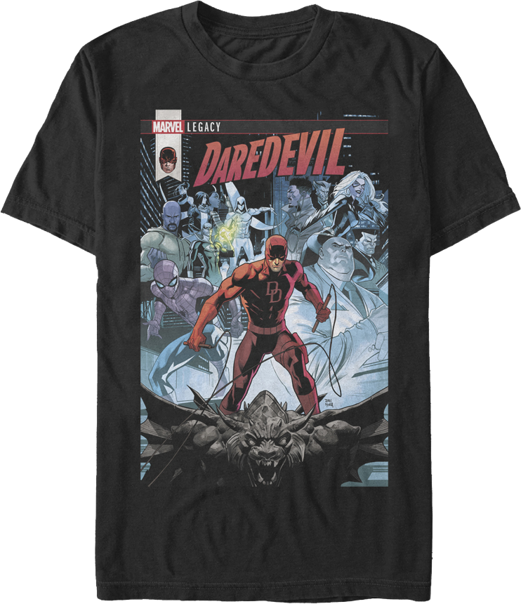 Back In Black Daredevil T-Shirt