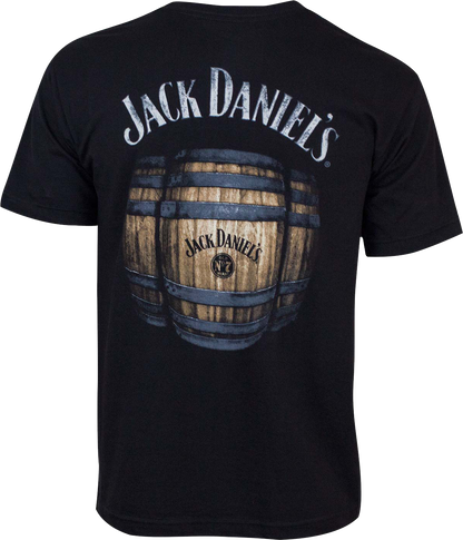 Barrels And Logo Jack Daniel's T-Shirt