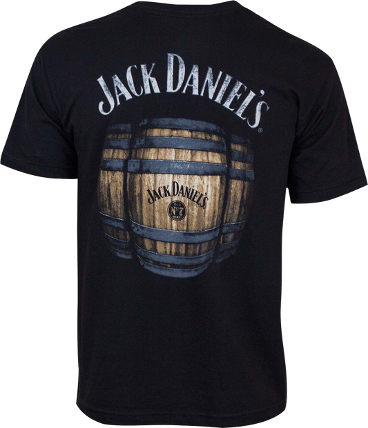 Barrels And Logo Jack Daniel's T-Shirt