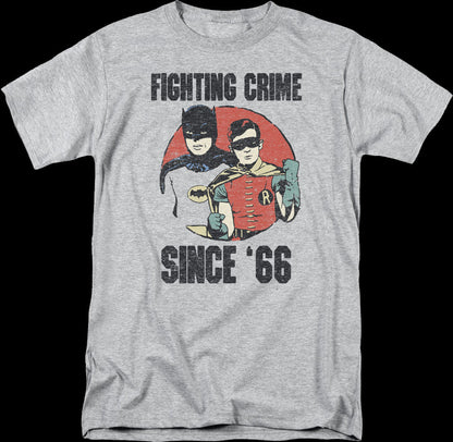 Batman And Robin Fighting Crime Since '66 DC Comics T-Shirt