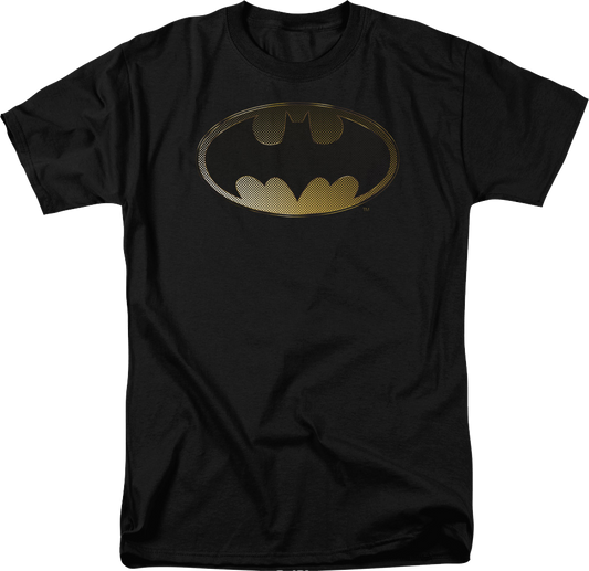 Batman Halftone Chest Logo DC Comics T-Shirt