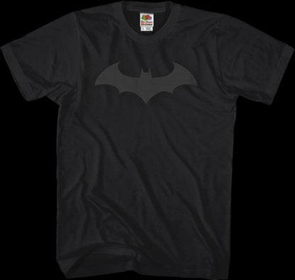 Batman Hush Logo on Black