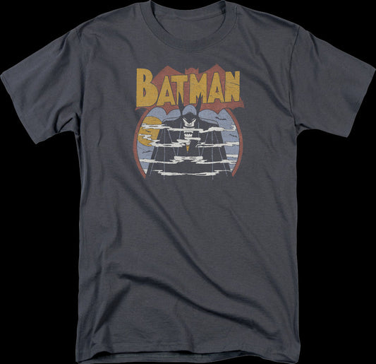 Batman In Gotham Fog DC Comics T-Shirt