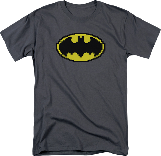 Batman Pixel Symbol DC Comics T-Shirt