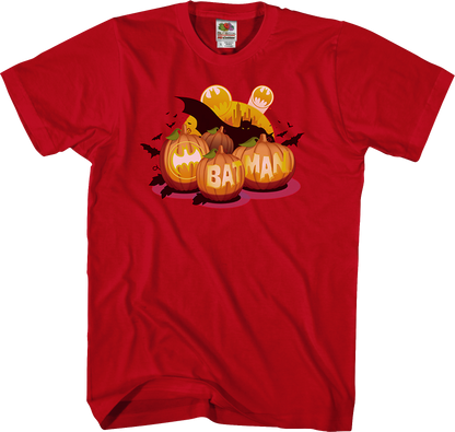Batman Pumpkin Patch DC Comics T-Shirt