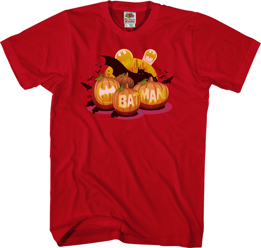 Batman Pumpkin Patch DC Comics T-Shirt