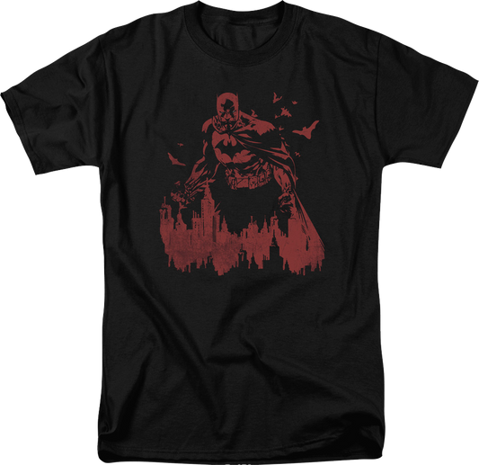 Batman Red Paint DC Comics T-Shirt
