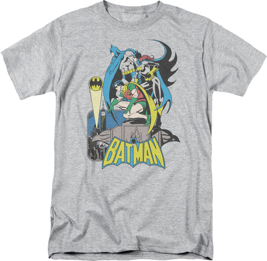 Batman Robin Batgirl Triple Threat DC Comics T-Shirt