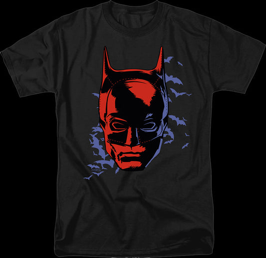 Batman Shadowed Mask DC Comics T-Shirt