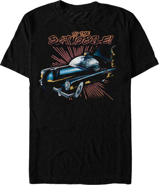 Batman To The Batmobile DC Comics T-Shirt