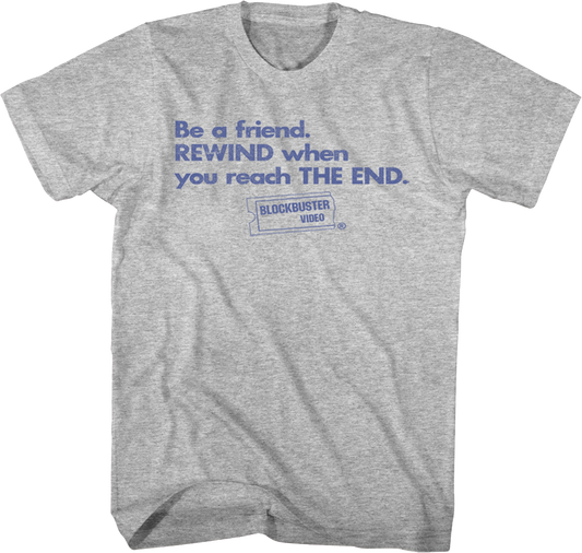 Be A Friend Blockbuster T-Shirt