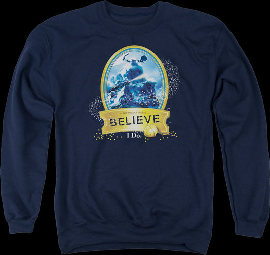 Believe Polar Express Sweatshirt