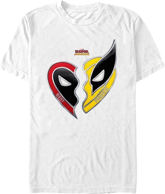 Best Friends Deadpool & Wolverine Marvel Comics T-Shirt