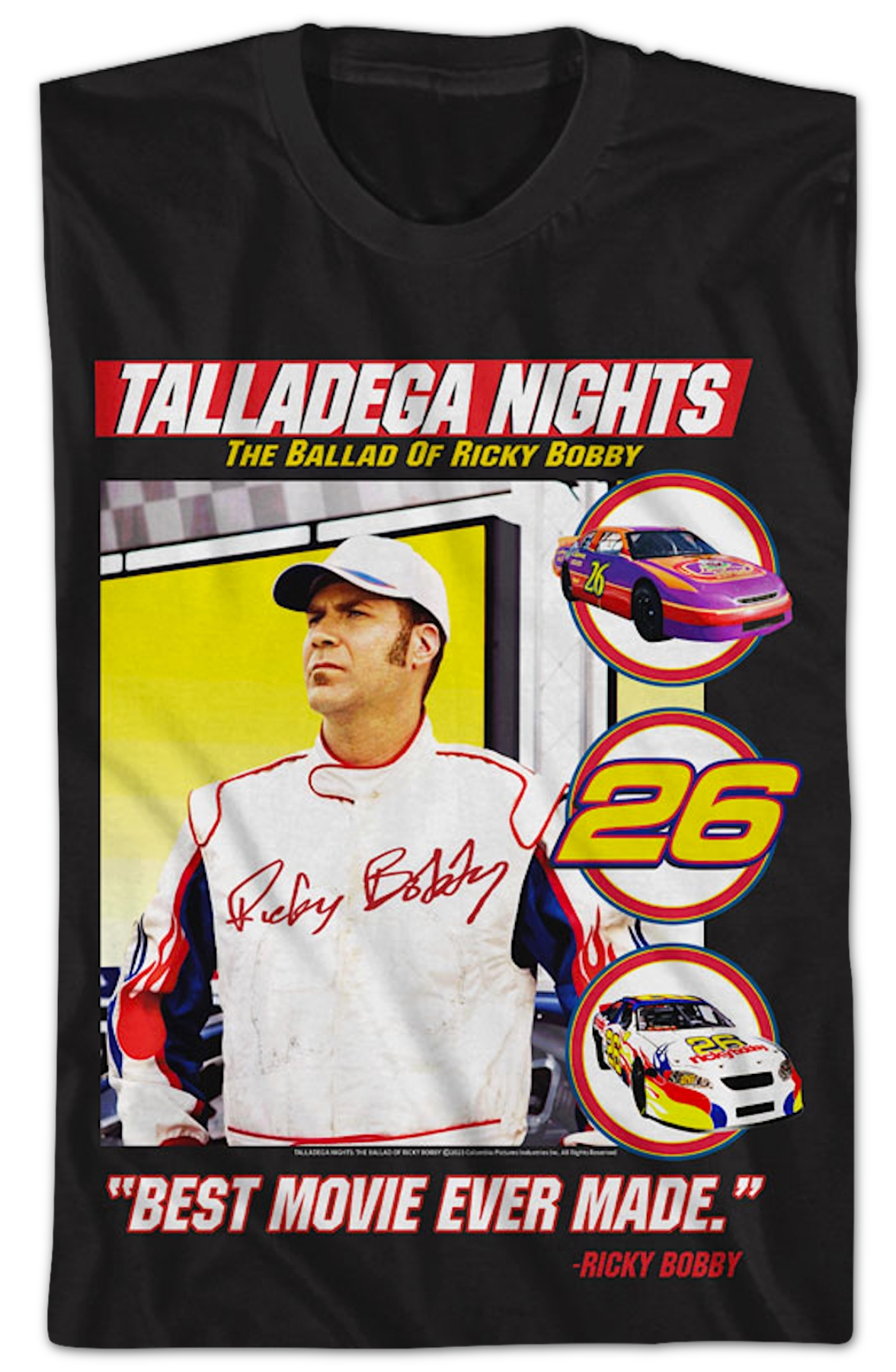 Best Movie Ever Made Talladega Nights T-Shirt