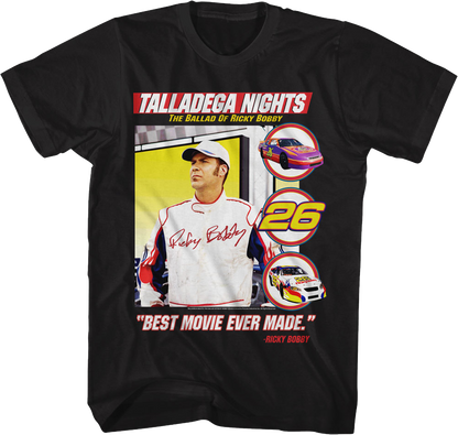Best Movie Ever Made Talladega Nights T-Shirt