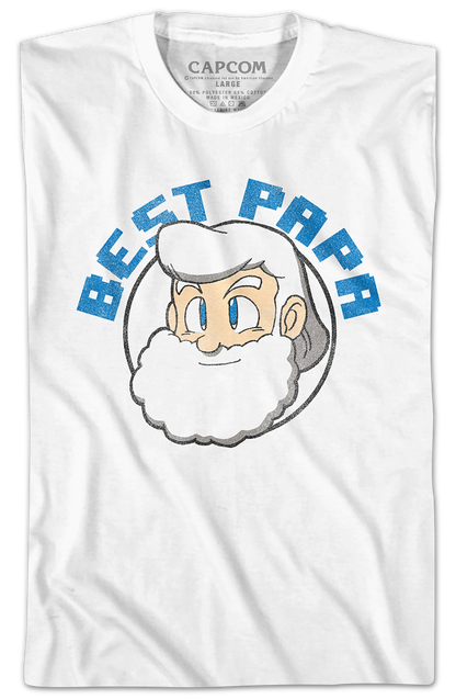 Best Papa Mega Man T-Shirt