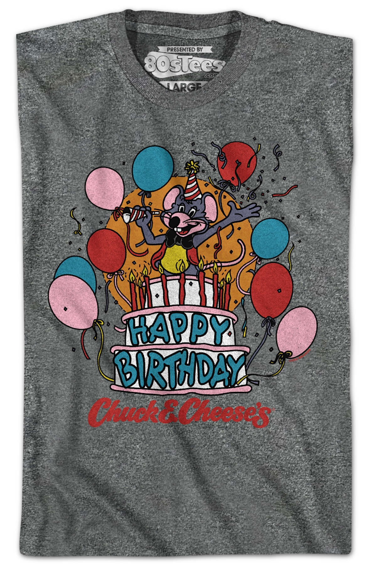 Birthday Celebration Chuck E. Cheese T-Shirt