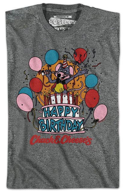 Birthday Celebration Chuck E. Cheese T-Shirt