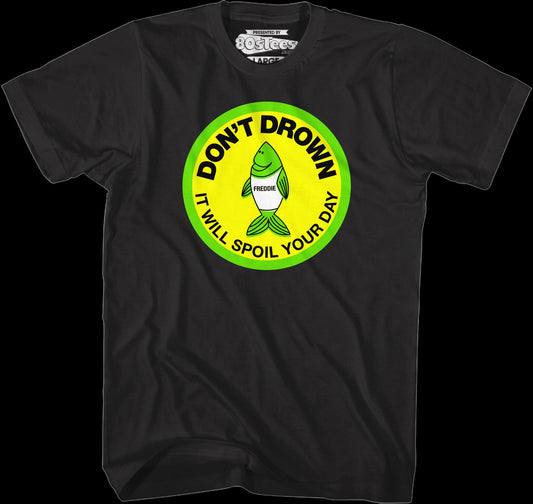 Black Freddie The Fish Shirt
