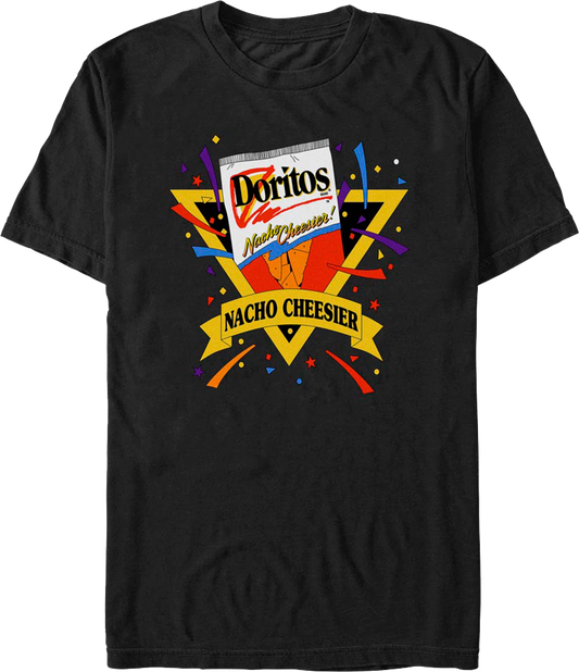 Black Nacho Cheesier Celebration Doritos T-Shirt