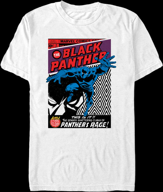 Black Panther Rage Marvel Comics T-Shirt