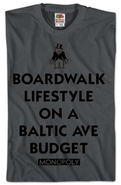 Boardwalk Lifestyle Monopoly T-Shirt