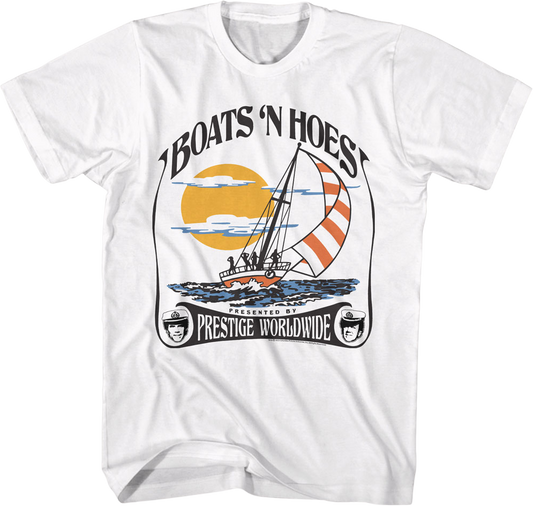 Boats 'N Hoes Presented By Prestige Worldwide Step Brothers T-Shirt