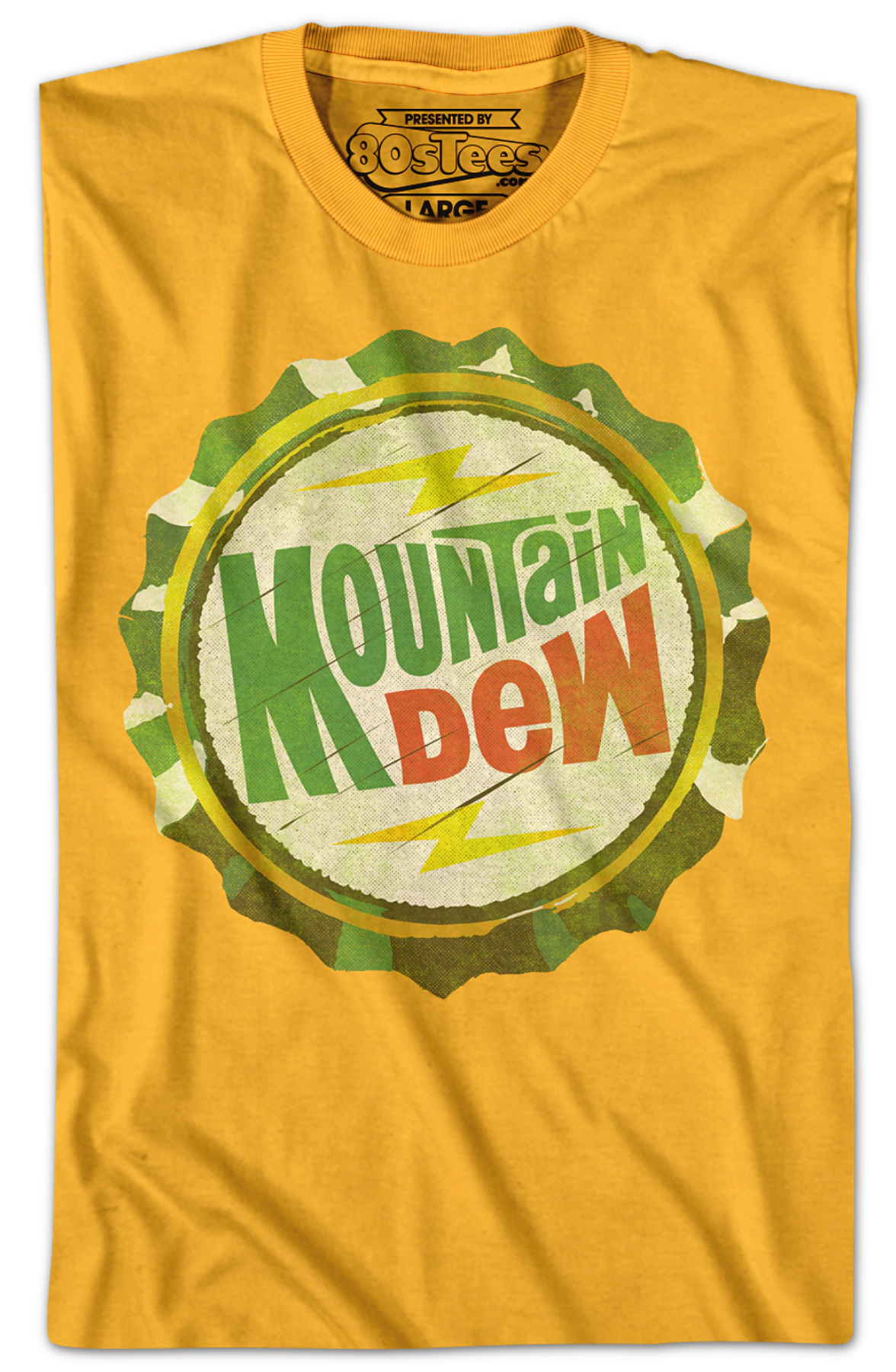 Bottle Cap Mountain Dew T-Shirt