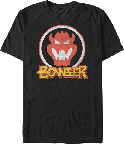 Bowser Logo Super Mario Bros. Nintendo T-Shirt